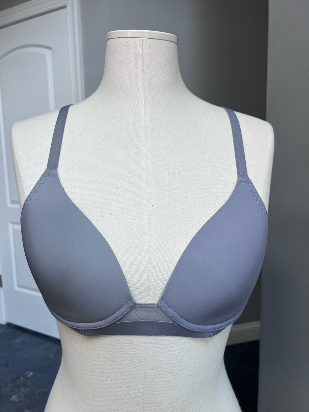 Smooth Essentials Flexwire Demi Bra Nude T-Shirt Bra - Storm Grey